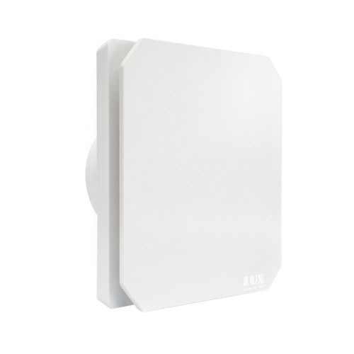 Aspiratore bagno bianco design LEVANTE 80mm quadrato antistatico