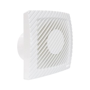 Aspiratore bagno silenzioso Serie L LUX140 griglia bianca 90mm