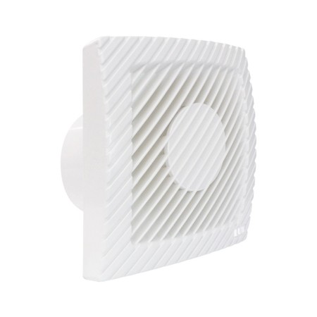 Aspiratore bagno silenzioso Serie L LUX140 griglia bianca 90mm