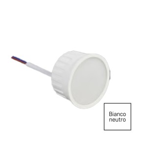 Modulo LED GU10 6W 550LM 4000K altezza 23mm per controsoffitto basso