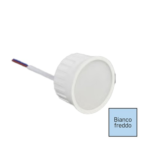 Modulo LED GU10 6W 550LM 6500K altezza 23mm per controsoffitto basso