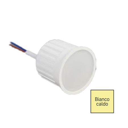 Modulo LED GU10 dimmerabile altezza 42mm per controsoffitto