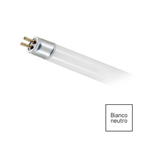 tubo fluorescente T5 8W 4000K G5 288mm luce bianca neutra