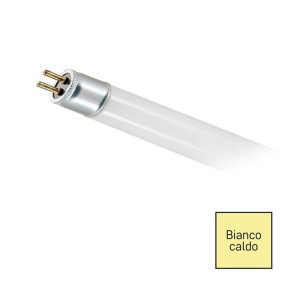 tubo fluorescente T5 49W 145cm luce calda 3000K