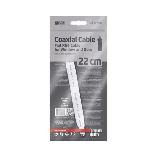 Cavo coassiale piatto per finestre 22...