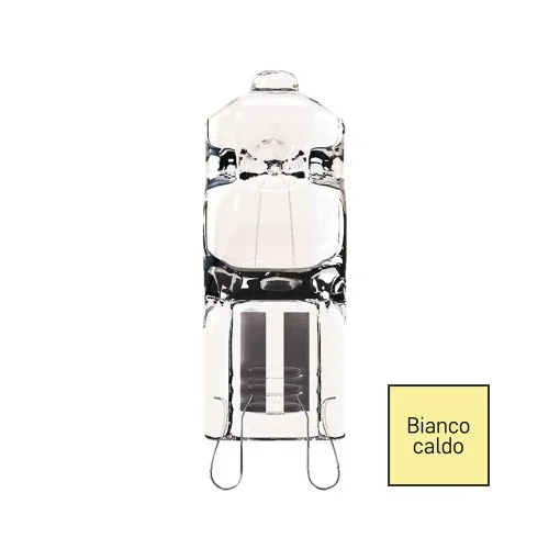 Lampadina Eco Alogena G9 42W Dimmerabile Luce Calda 2800K