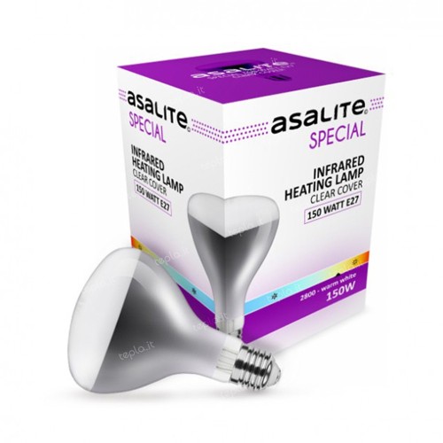 Lampadina Infrarossi R125 150W Chiara...