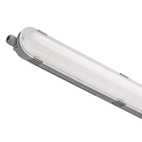 Plafoniera stagna LED emergenza EMOS ZT1521E 120cm IP66 per garage e cantine
