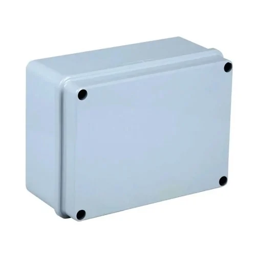 Scatola stagna pareti lisce 130x80x50mm IP56 grigia derivazione esterna Scatola stagna pareti lisce 130x80x50mm IP56 grigia derivazione esterna