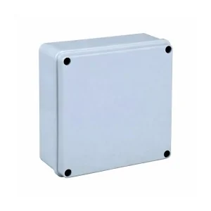 Scatola stagna pareti lisce 100x100x50mm IP56 grigia derivazione esterna