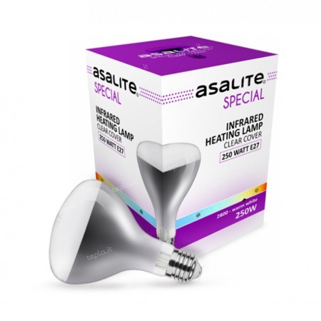 Lampadina Infrarossi R125 250W Chiara - Riscaldamento Alimenti e Te