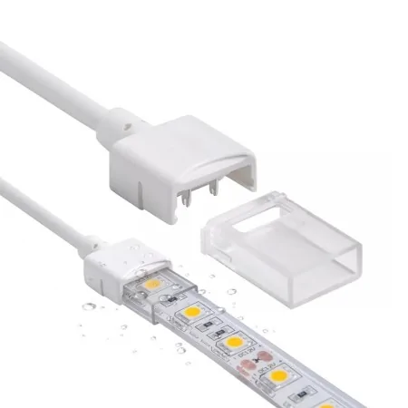 Connettore Striscia LED 220V IP68 Rapido Senza Saldatura | LEDME LM2926