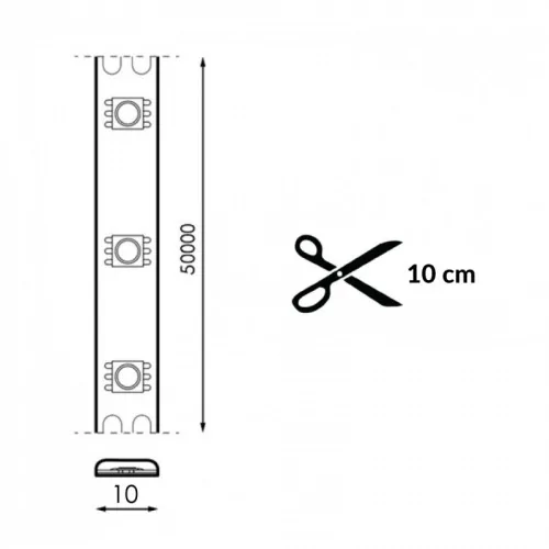 Striscia LED COB 220V 14W/m 1650lm... Striscia LED COB 220V 14W/m 1650lm...