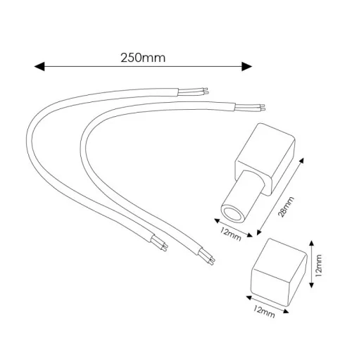 Cavo Alimentazione Neon Flex 220V... Cavo Alimentazione Neon Flex 220V...