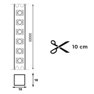 Neon flex LED 220V LEDME LM2602 Proline luce naturale 4000K IP65 flessibile 2