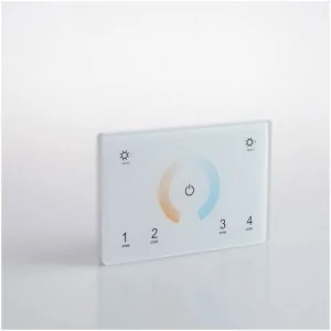 Wallpad CCT incasso 503 controller LED 230V interruttore strisce LED muro 4 zone