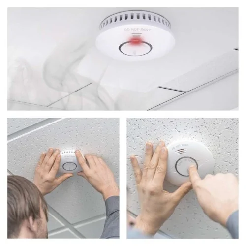 Rilevatore di Fumo Smart TSS380C-HW...