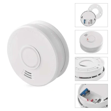 Rilevatore di Fumo TSS910A Certificato CPR EN 14604 Allarme 85dB 10 Anni | EMOS P56503