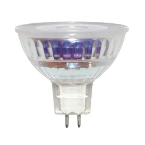 Dicroica LED 12V MR16 5.5W fascio stretto 36° vetro INTEC