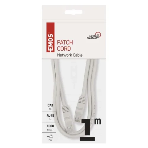 Cavo di Rete Patch CAT5e UTP 1 Metro...