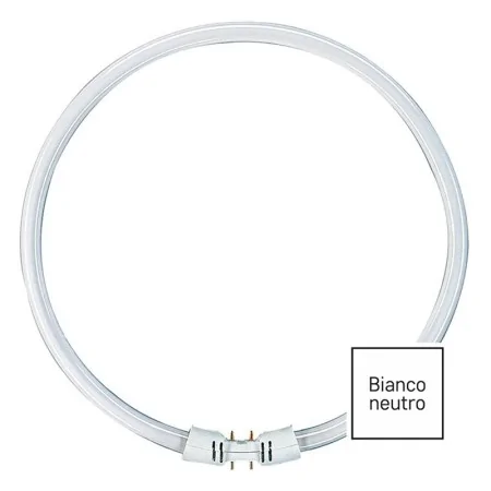 Lampadina 2GX13 55W 4000K bianco neutro circolina T5 ricambio plafoniera 300mm