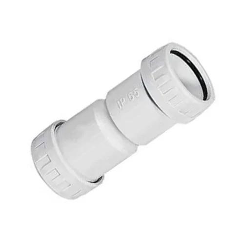 Manicotto stagno 32mm IP65 Marlanvil 1.3032 giunzione tubo rigido grigio