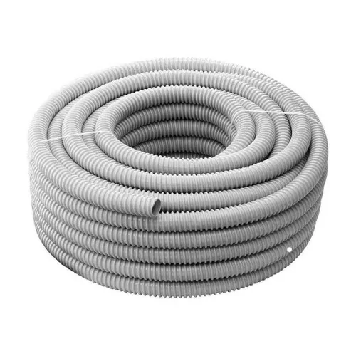 Guaina spiralata 25mm flessibile grigia matassa 30 metri per cavi elettrici