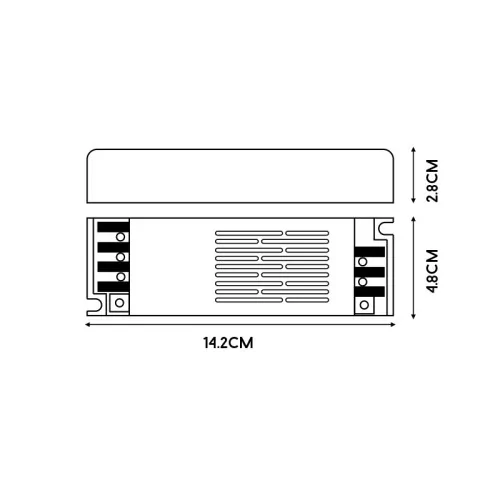 Alimentatore Strisce LED 24V 60W...