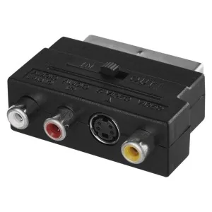 Adattatore SCART a 3 RCA +...