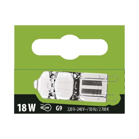 Lampadina eco alogena G9 18W (24W) EMOS ZE0301