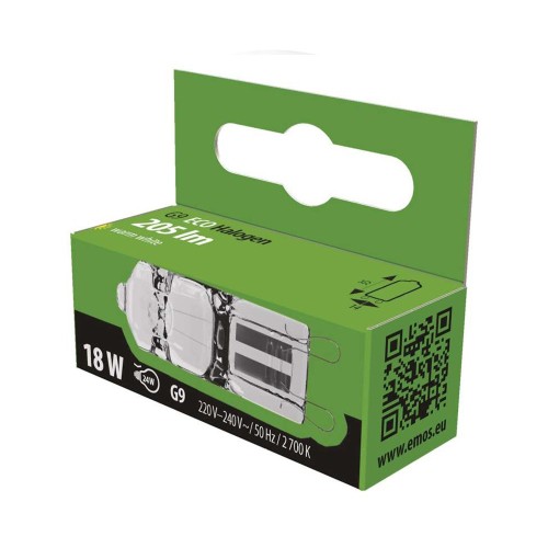 Lampadina eco alogena G9 18W (24W)...