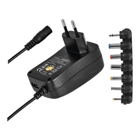 Alimentatore Universale EMOS 3-12V 1500mA con USB - Versatile e Affidabile | EMOS N3112
