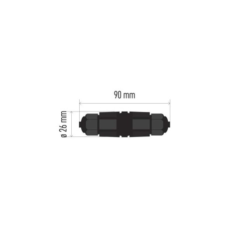 CONNETTORE GIUNTO CAVI TRIPOLARI IP68... CONNETTORE GIUNTO CAVI TRIPOLARI IP68...