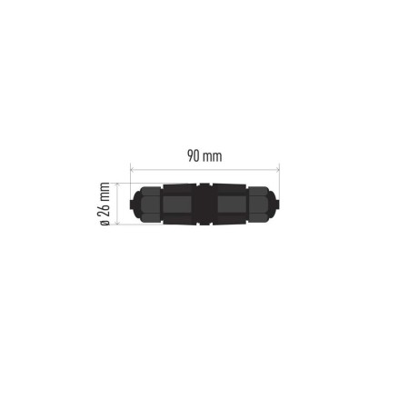 CONNETTORE GIUNTO CAVI TRIPOLARI IP68 EMOS ZS9010