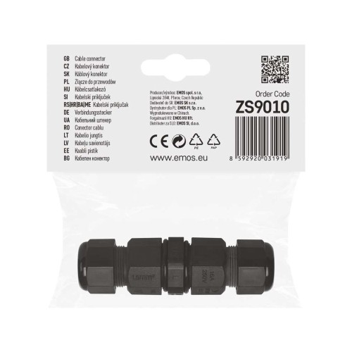CONNETTORE GIUNTO CAVI TRIPOLARI IP68... CONNETTORE GIUNTO CAVI TRIPOLARI IP68...