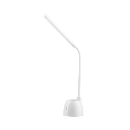 Lampada da Tavolo LED Bianca 6W 4000K - Dimmerabile, con Portapenne