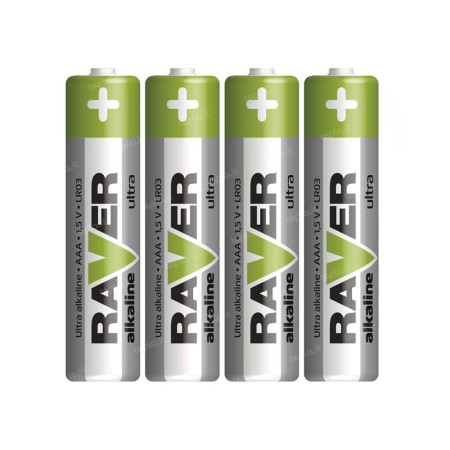 BATTERIA MINISTILO ALCALINA 4PZ  LR03 (AAA) RAVER - EMOS B7911