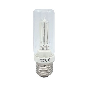 Lampadina eco alogena 160W (200W), CRI 100, luce calda e dimmerabile
