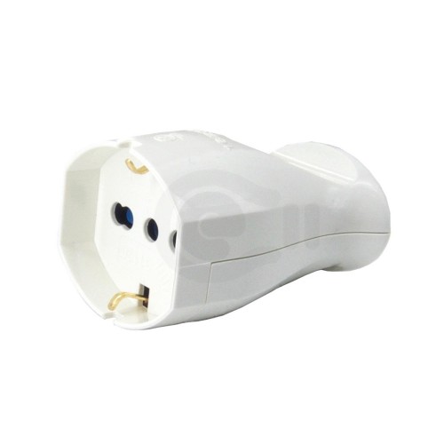 PRESA MOBILE SCHUKO 10/16A IMQ BIANCA BLISTER