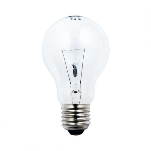 Lampadina per forno E27 'PIZZA' 500° 100W, 60x105mm, alta temperatura.