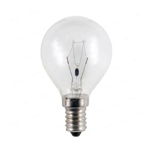 Lampadina per forno sfera E14 40W, 300°, alta temperatura, Tepla 2024