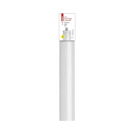 Plafoniera LED PROFI 55W, 5500lm, Sostituisce 2x58W Fluorescente, IP65, 1538mm | Emos ZT4220