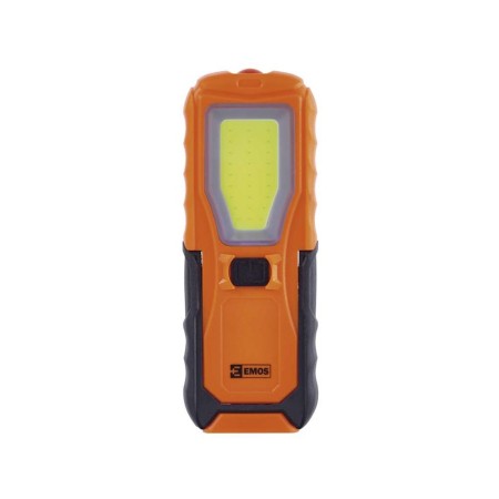 LAMPADA DA LAVORO A BATTERIE 5W COB + 0,5W LED P4110 EMOS