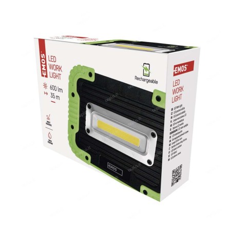 LAMPADA DA LAVORO RICARICABILE 5W COB LED P4534 EMOS