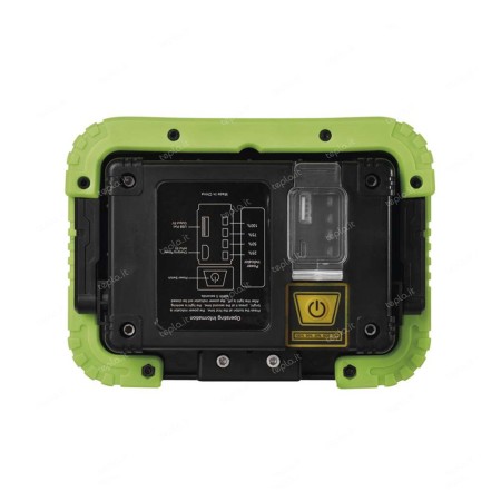 Lampada da Lavoro LED Ricaricabile COB 1000lm con Powerbank 4400mAh | Emos P4533