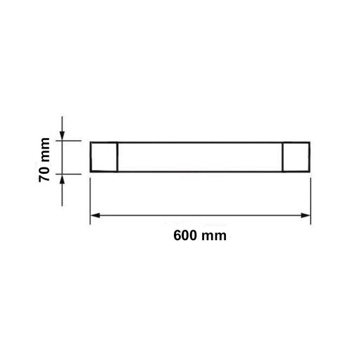 PLAFONIERA LED BATTEN LIGHT 20W 60CM... PLAFONIERA LED BATTEN LIGHT 20W 60CM...