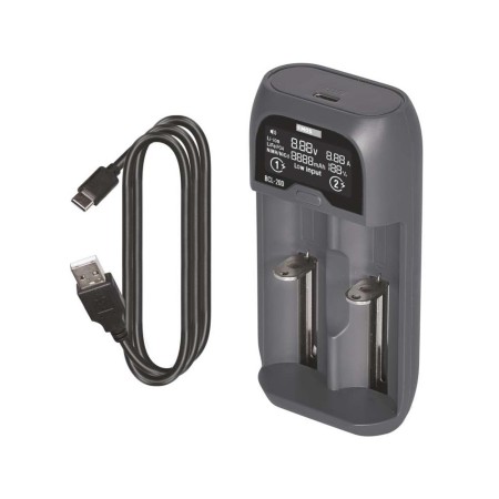 CARICABATTERIE SMART PER BATTERIE AL LITIO NiMH EMOS N9221