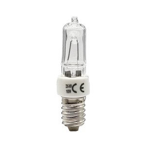 Lampadina alogena 100W, CRI 100, luce calda e dimmerabile