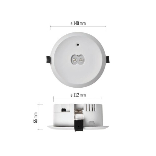 Lampada di Emergenza LED ORSU per... Lampada di Emergenza LED ORSU per...