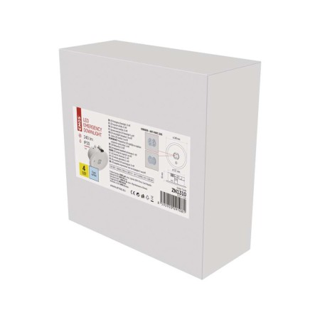 Lampada di Emergenza LED ORSU per Incasso Controsoffitti: Sicurezza e Design | Emos ZN1310
